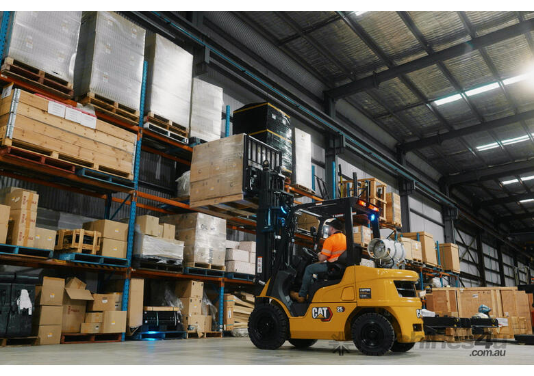caption Cat 2.5 Tonne LPG Forklift - $27,990 + GST