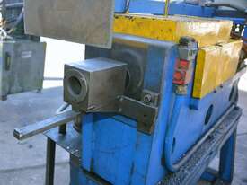 Hydraulic tube end form swaging reducing press with some tooling & power pack - picture0' - Click to enlarge