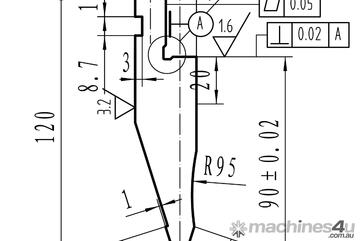 Double Knife Top Punch - Pressbrake Tooling 35