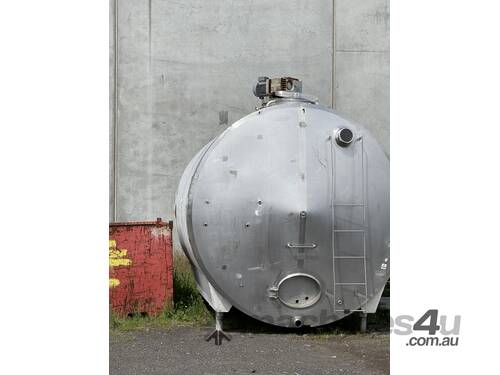 Large Jacketed Stainless Steel Tank with Twin Agitator Mixers - 14000L - Anderson ***MAKE AN OFFER**