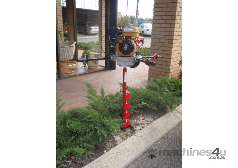 New ground hog Groundhog Post Hole Digger Two Person 6 0hp Post Hole