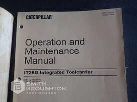 CATERPILLAR IT28G TOOL CARRIER PARTS, OPERATION & MAINTENANCE MANUALS - picture0' - Click to enlarge