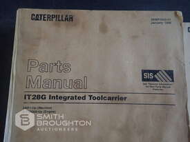 CATERPILLAR IT28G TOOL CARRIER PARTS, OPERATION & MAINTENANCE MANUALS - picture0' - Click to enlarge