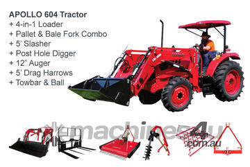 APOLLO 60hp Equestrian Tractor Package