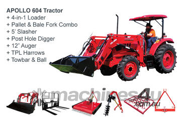 APOLLO 60hp Equestrian Tractor Package