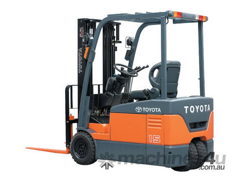 caption FORKPAC - Toyota 7FBE Counterbalance Electric - Hire