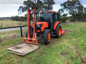 Kubota M8540 Tractor with Forklift  - picture0' - Click to enlarge