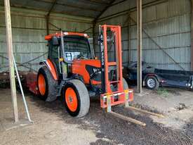 Kubota M8540 Tractor with Forklift  - picture2' - Click to enlarge