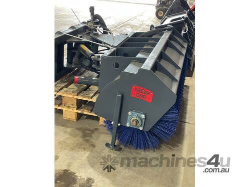 1800mm Norm Engineering Skidsteer Angle Broom