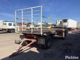 Tandem Axle Dog Flat Top Trailer - picture0' - Click to enlarge