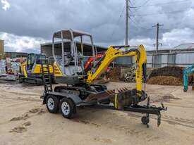 Used Wacker Neuson 1404 1.5t Excavator with Trailer - picture1' - Click to enlarge