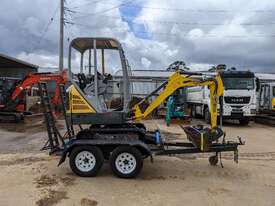 Used Wacker Neuson 1404 1.5t Excavator with Trailer - picture2' - Click to enlarge