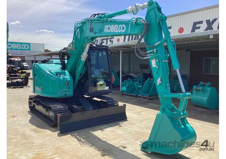 caption New Kobelco SK75SR-7 Excavator 7.5t Excavator