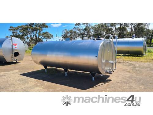 STAINLESS STEEL TANK, MILK VAT 7680lt