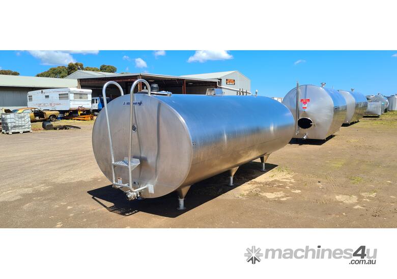 Used alfa laval STAINLESS STEEL TANK MILK VAT 7680lt Stainless Steel