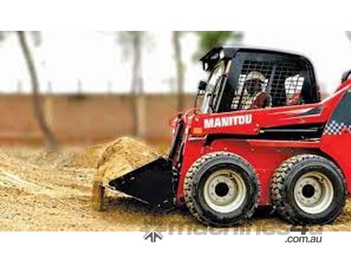 caption Manitou 3300 V NXT:2 Compact Skid Loader - Made for All Terrain