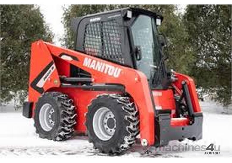 caption Manitou 3300 V NXT:2 Compact Skid Loader - Made for All Terrain