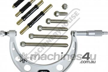 Metric Outside Micrometer #104-135A Interchangeable Anvils 0 - 150mm Range