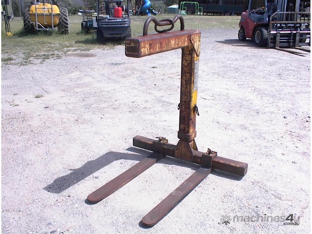 Used custom made Crane pallet fork attachment Crane Pallet Fork in