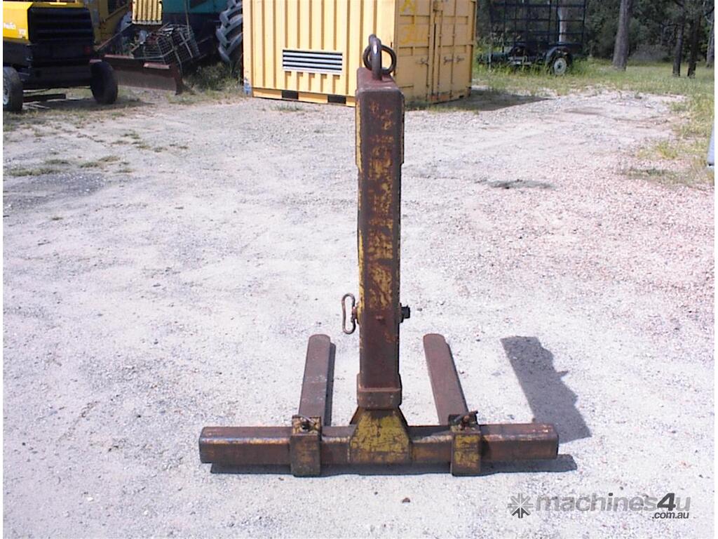 Used custom made Crane pallet fork attachment Crane Pallet Fork in