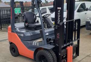 ACTIVE FORKLIFTS - New Toyota 1.8 ton diesel forklift for sale-2023 model 8fd18 4.5m mast solid dual