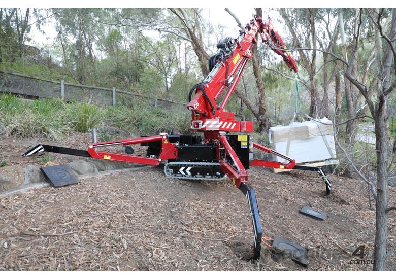 caption Hoeflon C6e - 3000kg Spider Crane - Hire