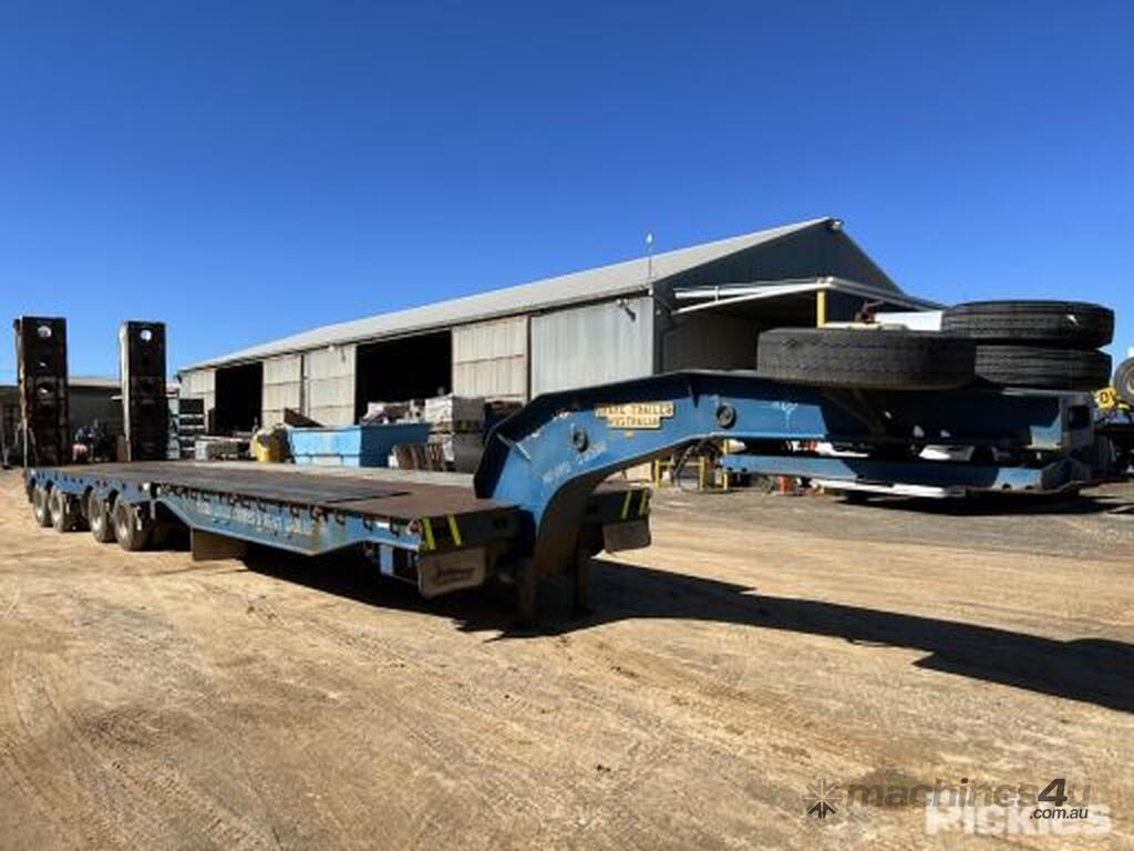 Buy Used drake 1999 Drake Quad Axle Low Loader O D Tipping Trailers in ...