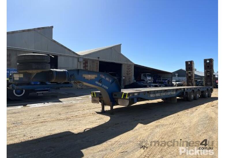 Buy Used drake 1999 Drake Quad Axle Low Loader O D Tipping Trailers in