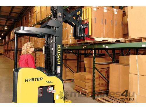 caption Reach Truck Double Deep