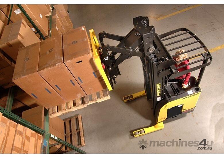 caption Reach Truck Double Deep