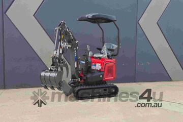 UME10P 10Hp Koop Engine mini excavator with Swing Boom and free 9 Attachments