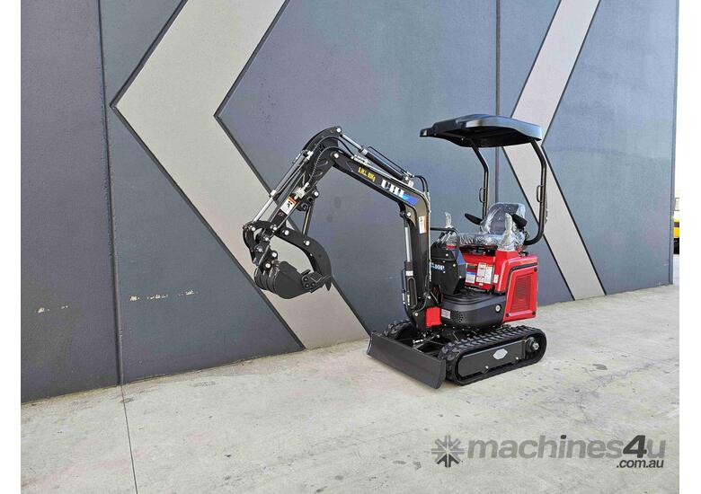 UME10P 10Hp Koop Engine mini excavator with Swing Boom and free 9 Attachments
