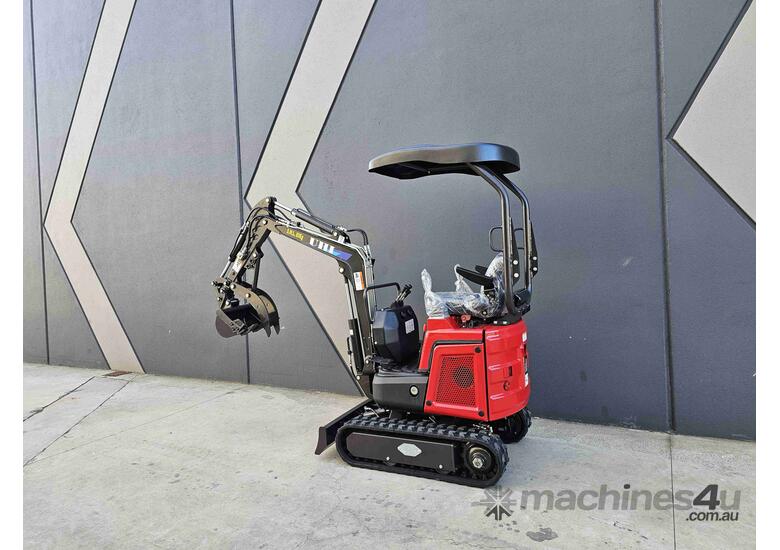 UME10P 10Hp Koop Engine mini excavator with Swing Boom and free 9 Attachments