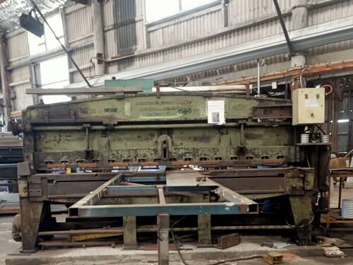 Metal Guillotine - 3000mm mechanical converted to hydraulic 