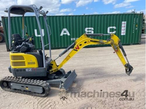 NEW Wacker Neuson EZ17 Mini Excavator (half hitch)