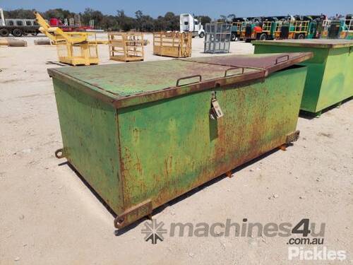 Rigging Equipment & Site Box, Suit 130T Crane or Similar, Steel Construction, 4x Lifting Points, Int