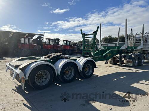 Buy Used 2003 Rods 2003 Rods Tri-Axle Drop Deck Rigid Skel A Trailer ...