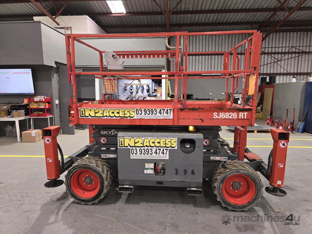 Used 2019 Skyjack SJ6826RT SJ6826RT Rough Terrain Scissor Lift in ...