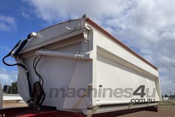 2012 Bruce Rock Engineering BRE-TR350 Tri Axle Side Tipper A-Trailer