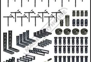 WT28-KIT96 96pc Welding Table Clamping & Fixturing Kit Suits Metalmaster M28 Pro Series Tables Suits