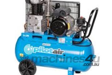 Pilot K17 Duplex 100L Rec. 308L/min Air Compressor, 6hp, 2 x 2.2KW motors, 147L receiver