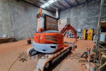 Mini Excavator Refurbishment Painting & Repair Service - Revitalise Your Machinery!