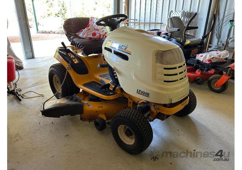 caption Cub Cadet Ride on Mower