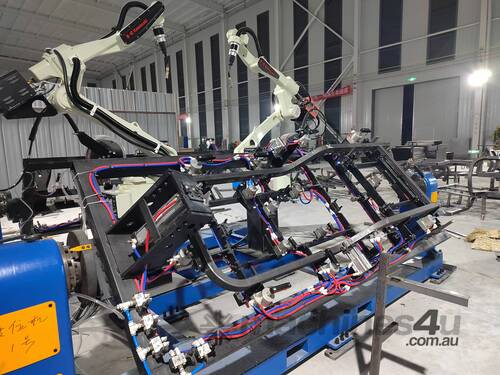 caption KAWASAKI WELDING ROBOT (QUALITY MADE IN JAPAN) One of the most reliable robots in the world