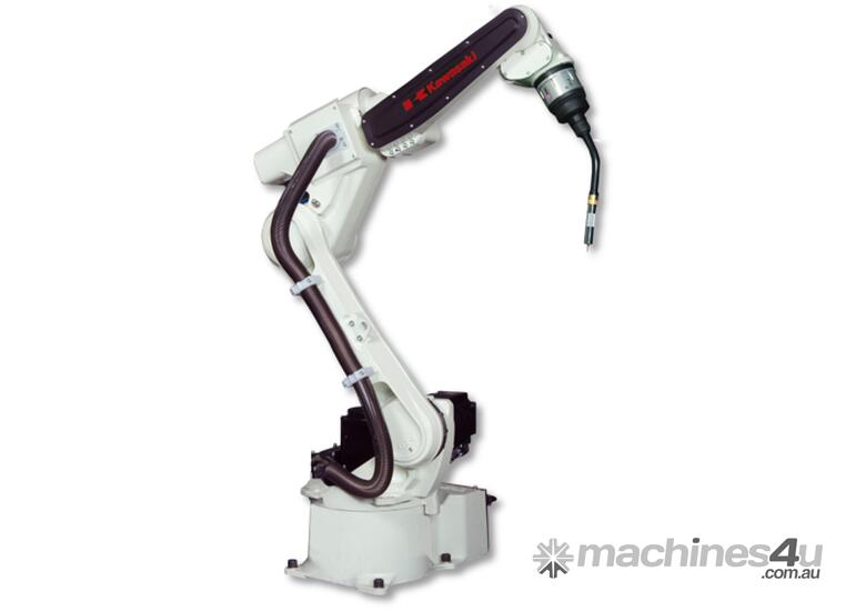 caption KAWASAKI WELDING ROBOT (QUALITY MADE IN JAPAN) One of the most reliable robots in the world