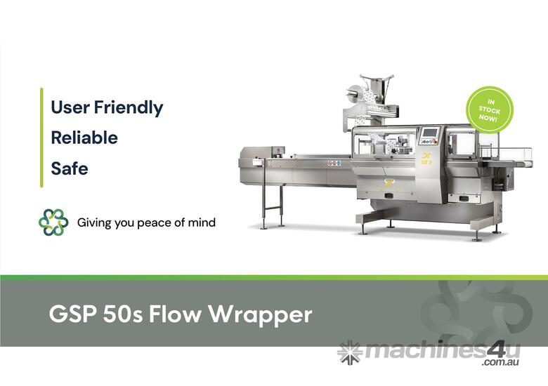 GSP 50s Stand-Alone Flow Wrapper - Production up to 150ppm