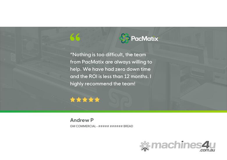 GSP 50s Stand-Alone Flow Wrapper - Production up to 150ppm