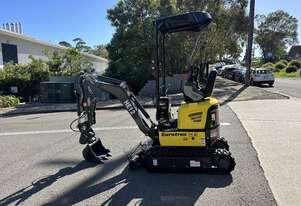 New High Spec Eurotrac 1.2T Mini Excavator