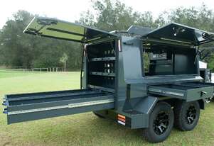 Trade King 8X5 Tradesman Trailer 3500 GVM Blue