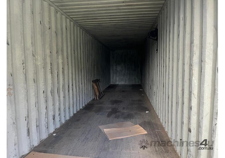 caption 40 Foot Shipping Container